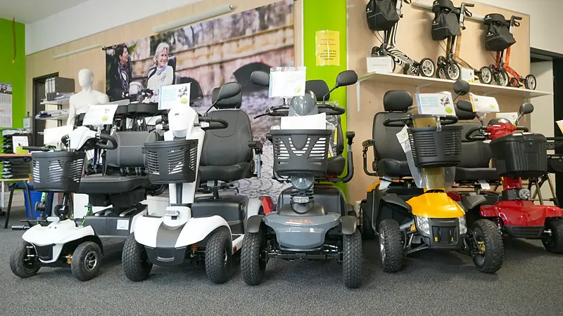sanaflair mobil Wegberg (Sanitätshaus & Mobilitätszentrum Wegberg) – Ausstellung