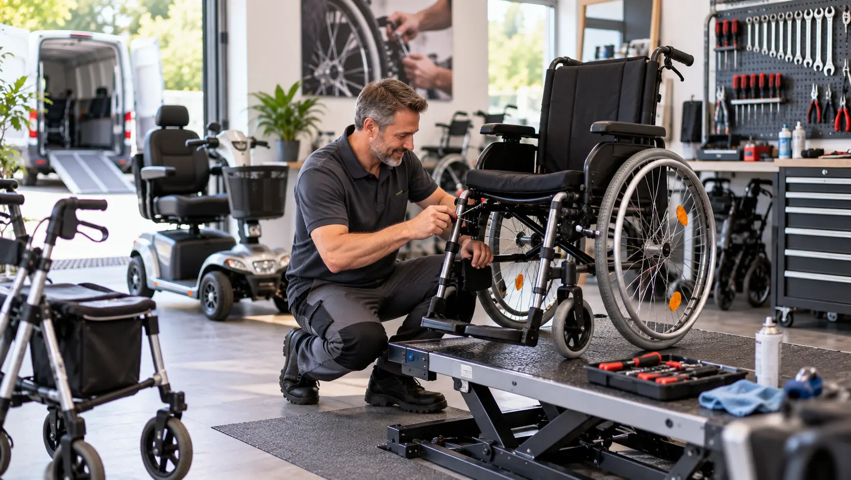 Wartung und Reparatur bei sanaflair